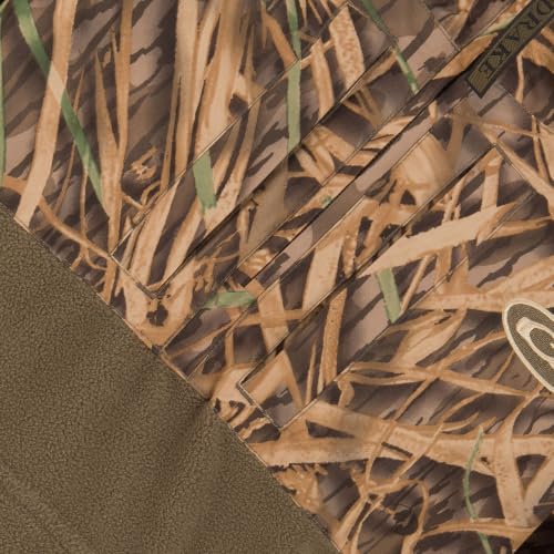 Image of Drake Waterfowl Youth MST Eqwader DW3020 1 /4 Zip Hunting Waterproof Breathable Fleece Lined Warm Jacket with Multiple Pockets | Waterproof Windproof Breathable Fleece Lined Warm Pullover with Multiple Pockets