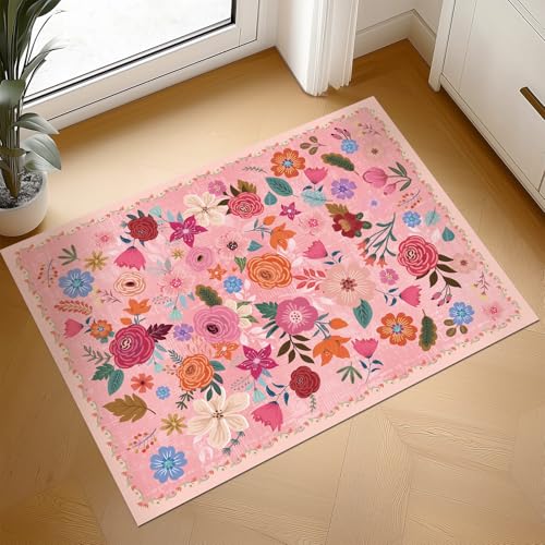 Washable Boho Entryway Rug 2'x3' - 67% Off Sale