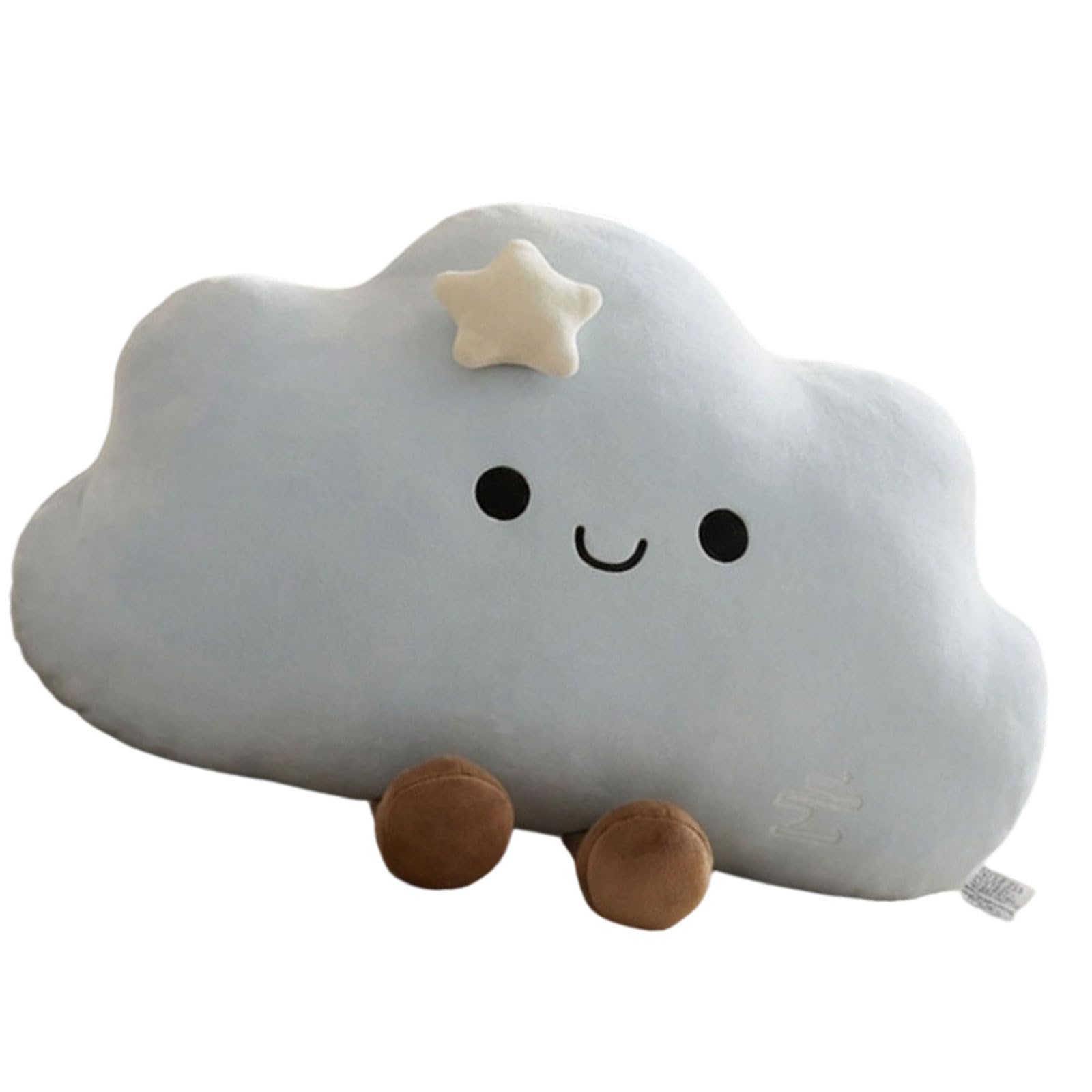 Limtula Premium Cloud Shape Lumbar Pillow Backrest Cushion for Home Offices and Comfortable and Breathable Couch Pillow