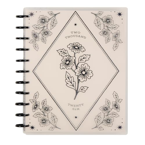 Happy Planner Disc-Bound Planner Jan.–Dec. 2026, Includes 3 Extra Months and 2 Sticker Sheets, Big Size, 8.5