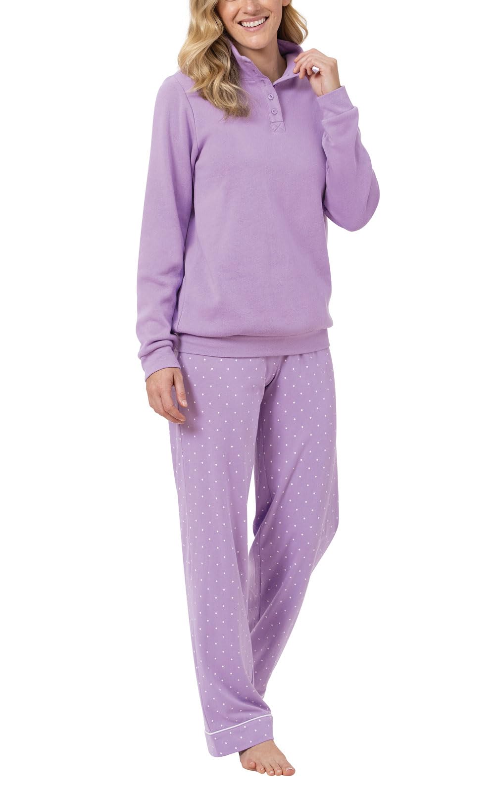 PajamaGram Womens Pajama Sets - Cotton Pajamas For Women, 3-Pc Set