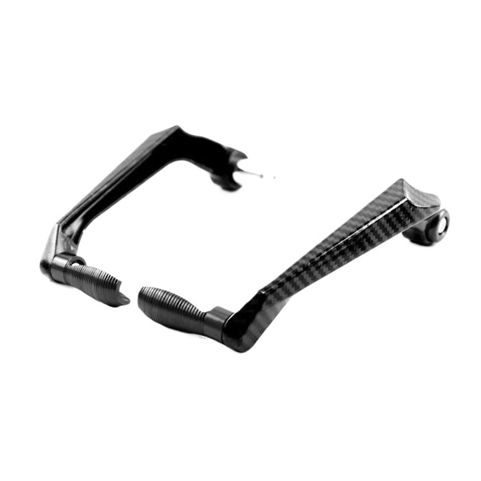 HJTEDHE Universal Motorcycle Handlebar Brake Clutch Levers Protector Motorcycle Handlebar Lever Guards(Black)