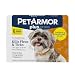 PETARMOR Plus for Dogs Flea and Tick Prevention for Small Dogs (5-22 Pounds), Long-Lasting & Fast-Acting Topical Dog Flea Treatment