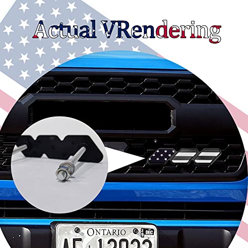 Image of Grille Decor Badge, Tri-Color Grille Insert Trims