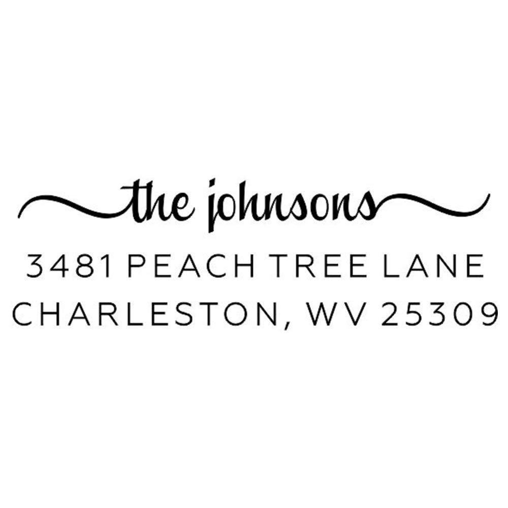 Customer Address Embosser I Multiple Designs! I Personalized Embosser with Address (Design 3)