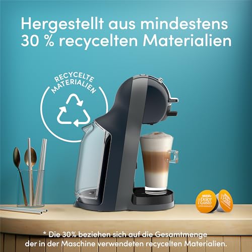 NESCAFÉ Dolce Gusto Mini Me 2 von Krups Kaffeekapselmaschine, Temperatur und Menge einstellbar, über 45 heiße und kalte Lieblingsgetränke, kompakt, stilvoll, Cosmic Grey, KP143BF0.26 5