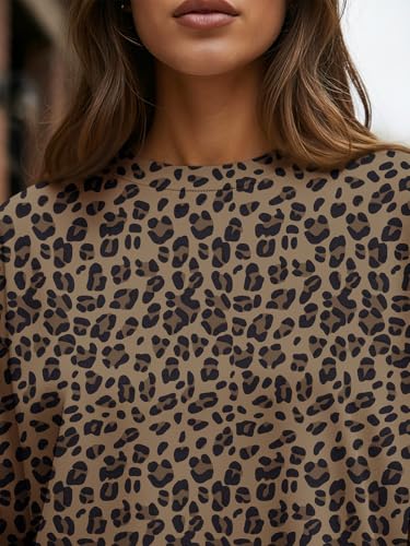Image of Trendy Queen Womens Oversized Long Sleeve Shirts Fall Tops 2026 Basic Tees