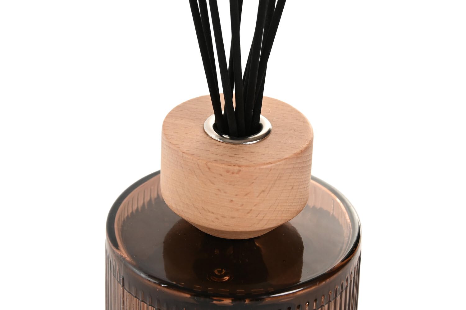 Ambientador Mikado Cristal 11x11x47 1000 Ml. Aroma cm Ambar Negro