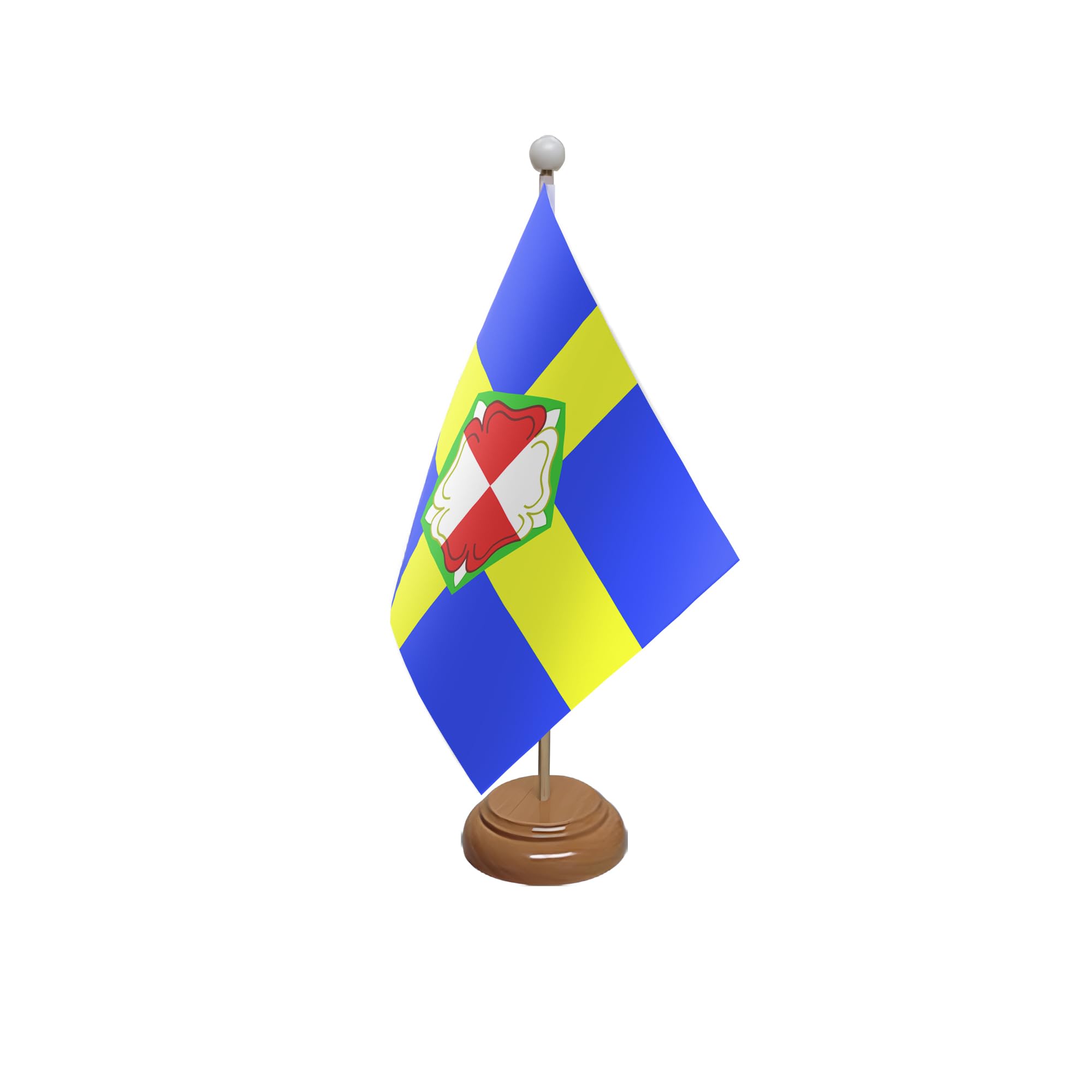 Flagtex Pembrokeshire Wooden Table Flag With Wooden Base