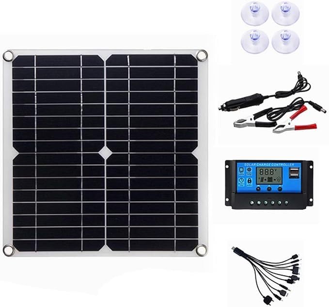 Panel Solar 500W ideal para barcos y habitaciones de camping