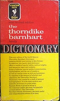 Mass Market Paperback The Thorndike Barnhart Handy Dictionary (Revised) Book