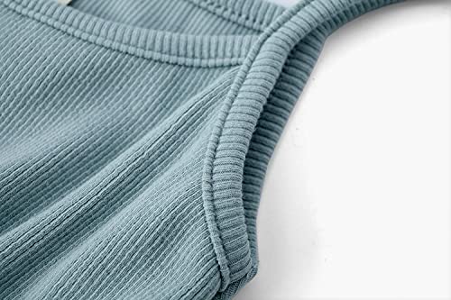 Lyxiof Baby Girls Toddler Tutu Dress Long Sleeve/Sleeveless Princess Infant Tulle Sundress Blue 104Cm #TOP2