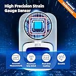 Grip Strength Tester Hand Gripper - Grip Strength Trainer Hand Dynamometer Handheld Meter LED Display Comfortable 265 Lbs / 120 Kgs Finger Strengthener for Sports Home School Gym Use - Image 3