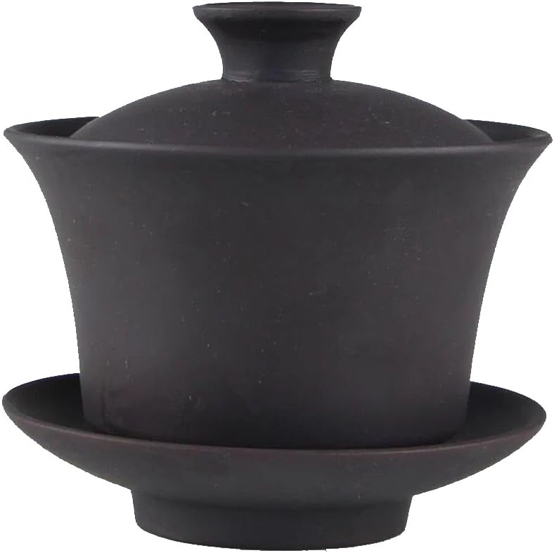Never King Purple Clay Tea Pot Yi Xing Clay Gaiwan Tea Cup
