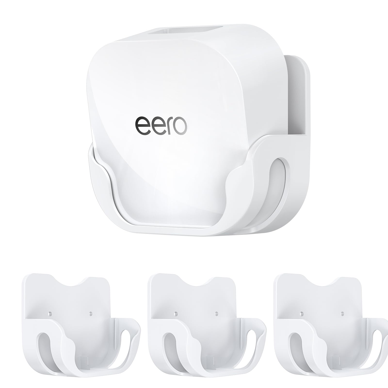 Wall Mount Holder for eero 7 Mesh Router & Extender – Secure Mounting Bracket with Cable Management for Dual-Band Wi-Fi 7 Routers & Smart Home Systems – Effortless Installation, Space-Saving (3 Pack)-image-38