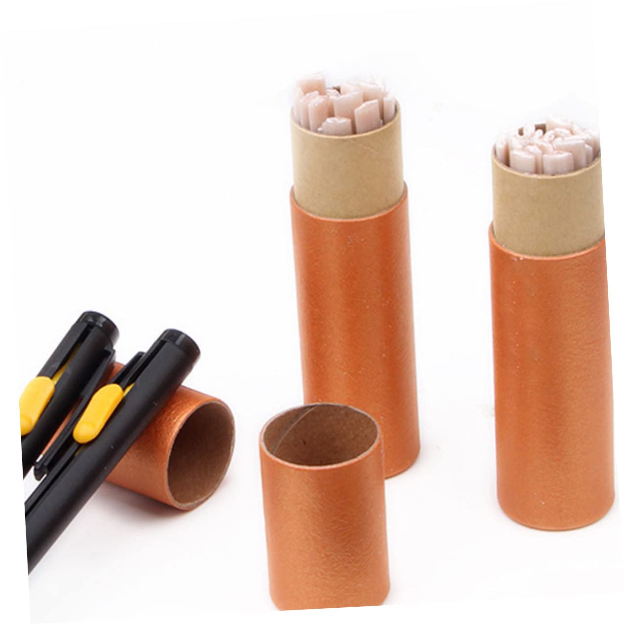 Operitacx 3 Series Tiza De Sastrería Y Borrable Con Calor Para Coser Accesorios De Costura Con Fundas Para Lápices Para Costureros Profesionales Y Bricolaje Telas 20 Piezas*3