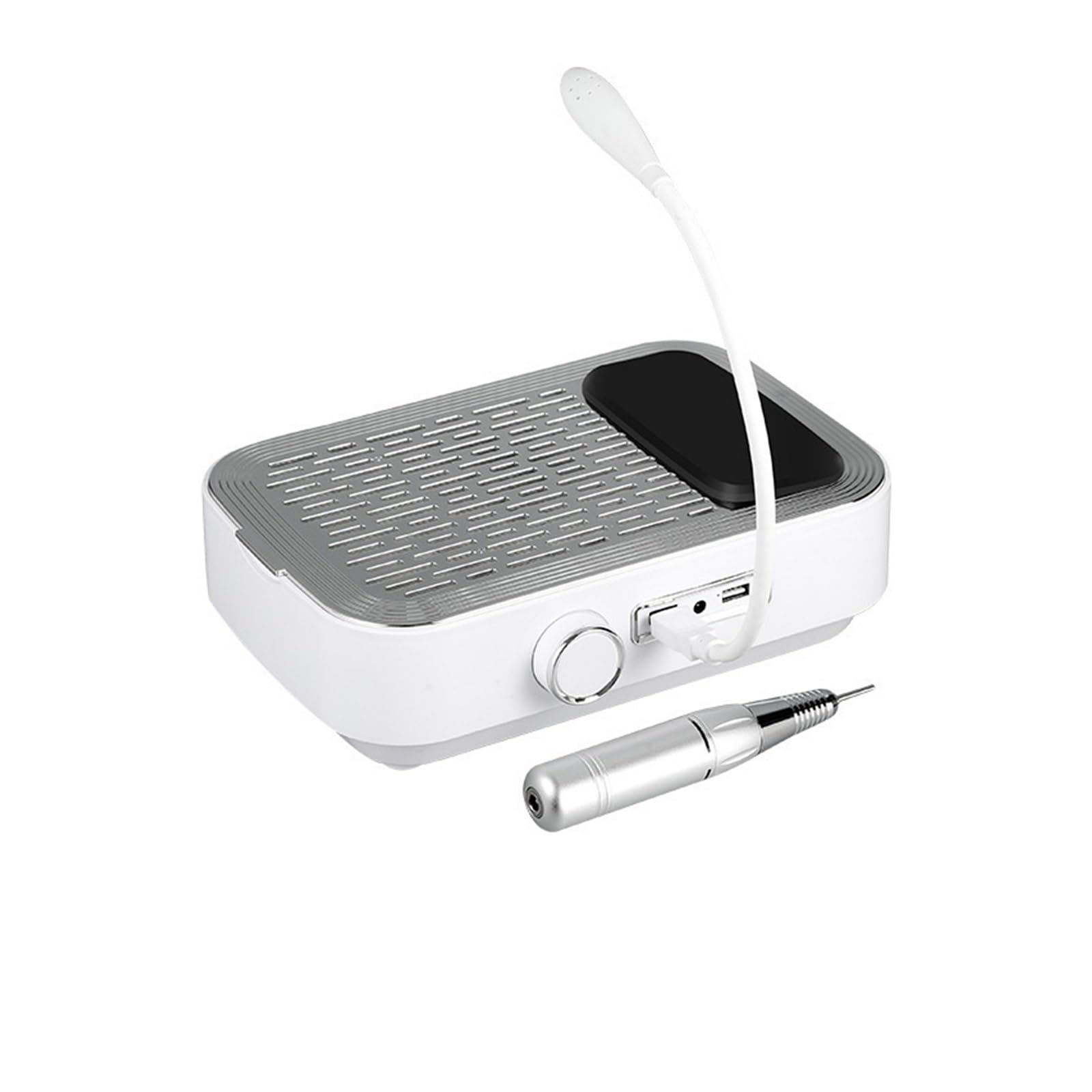 Collecteur de poussière pour ongles, Ensemble professionnel de manucure et pédicure, extracteur d'ongles en acrylique, ventilateur, Machine d'art, aspirateur sans balais, collecteur de poussière Puiss