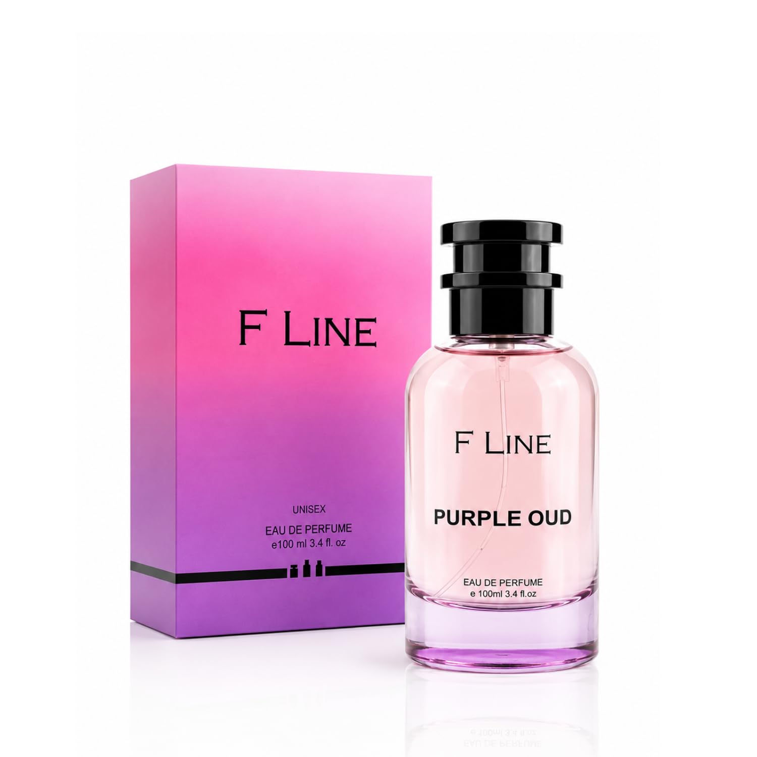 F LINE - PURPLE OUD - Unisex Eau de Parfum 100 ml | pink pepper - saffron - orange blossom - oud & citrus | Long‑Lasting Luxury Fragrance for Men & Women | Premium Essential Oil Base | Inspired by Royal & Bold Scent-image-49