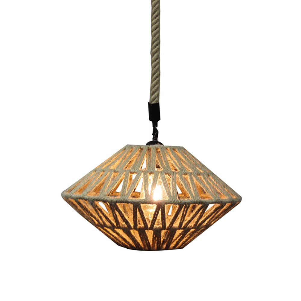 Suspension métal American Garden Rope E27 pour bar et café