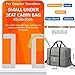 Bago Personal Item Travel Bag For Airlines - Fits As 18x14x8 inches Travel Bag Spirit & Frontier Airlines - Foldable Duffle Bag For Travel - Personal Item Bag Small Carry On Bag For Air Travel