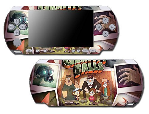 Gravity Falls Mabel Pines Mystery Shack Video Game Vinyl Decal Skin Sticker Cover for Sony PSP Playstation Portable Slim 3000 Series System