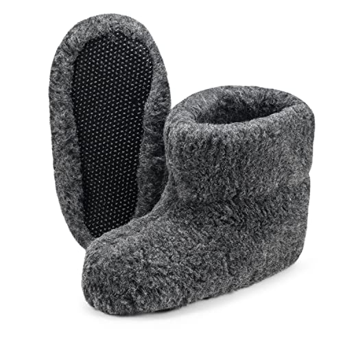Pantuflas Ole Lana Oveja Unisex (43, Antracita)