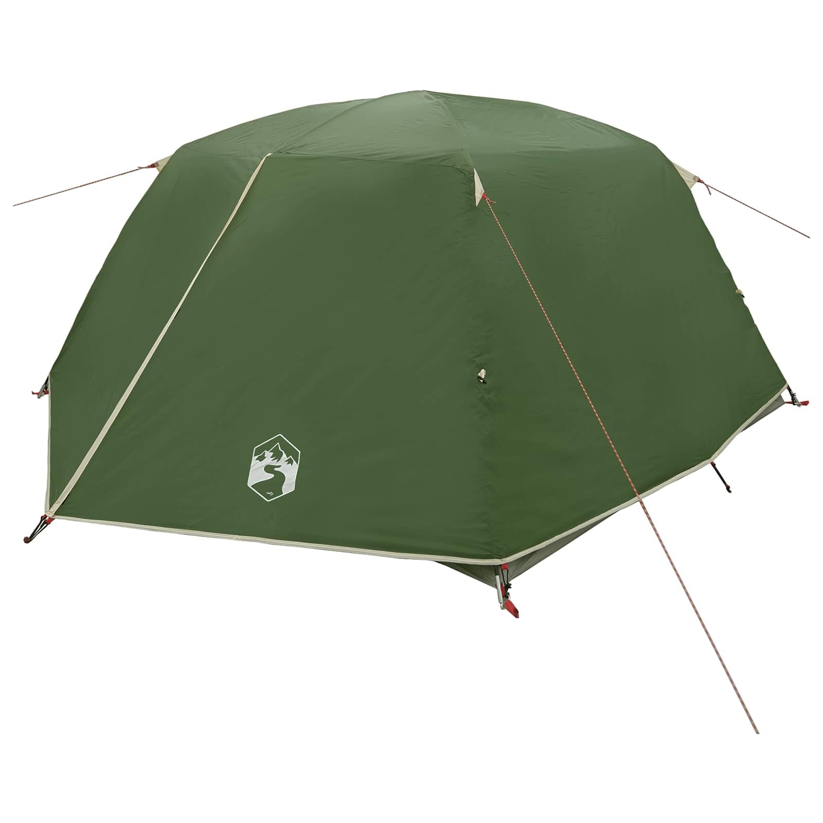 Tenda da Backpacking 4 Persona Verde in Poliestere 185T