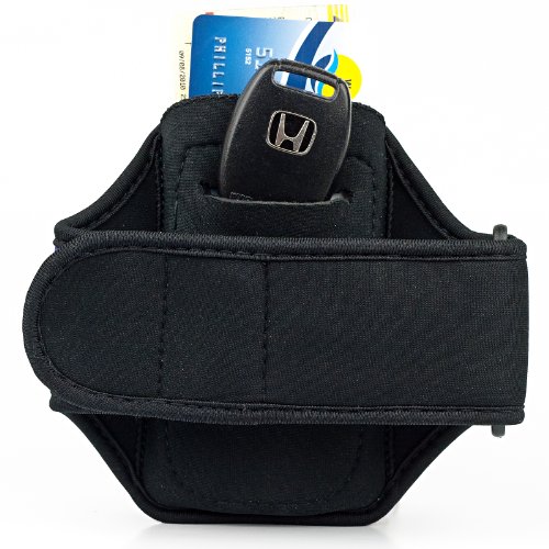 Quality Pink Htc Evo Design 4G And Htc Hero S Smartphone Armband With Sweat Resistant Lining And Extra Key Pocket For Htc Evo Design 4G And Htc Hero S Android Phone + Live * Laugh * Love Vangoddy Wrist Band!!! #TOP4