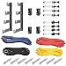 Neewer Photography 4 Roller Wall Mounting Manual Background Support System, including Two(2) Four-fold hooks, Six(6) Expand bars, Four(4) Chains, Ten(10)Clamp Screws