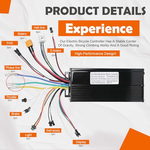 36V 48V 30A 750W/1000W Controller