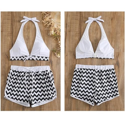 Maillot de bain deux pièces push-up triangle amincissant et bikini chic - 6