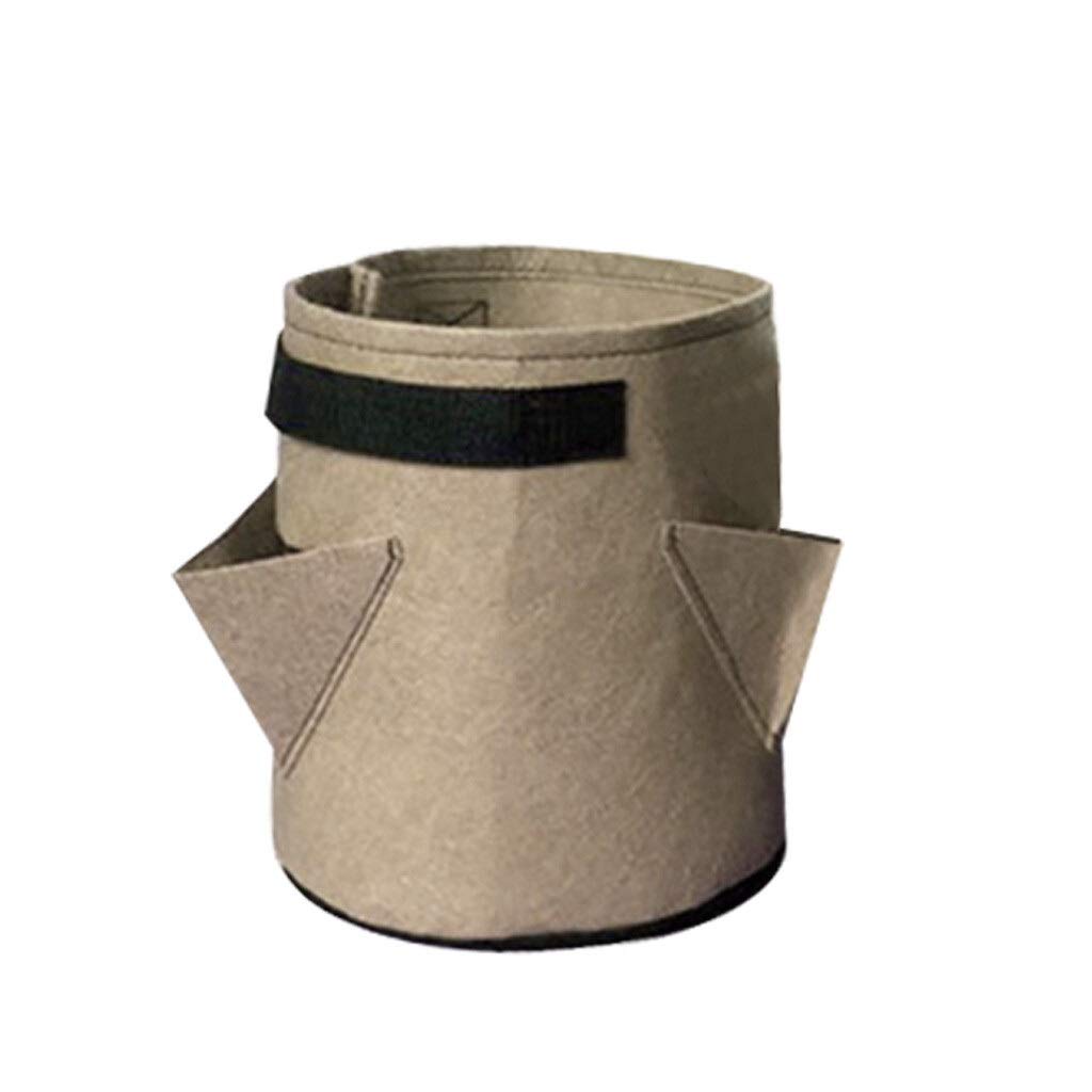 Cultivar la Bolsa de la siembra de la Fresa de la Bolsa de jardinería Bolsa de plantación de Flores de múltiples Bocas múltiples Bolso plantador plantador de plantador (Color : M)