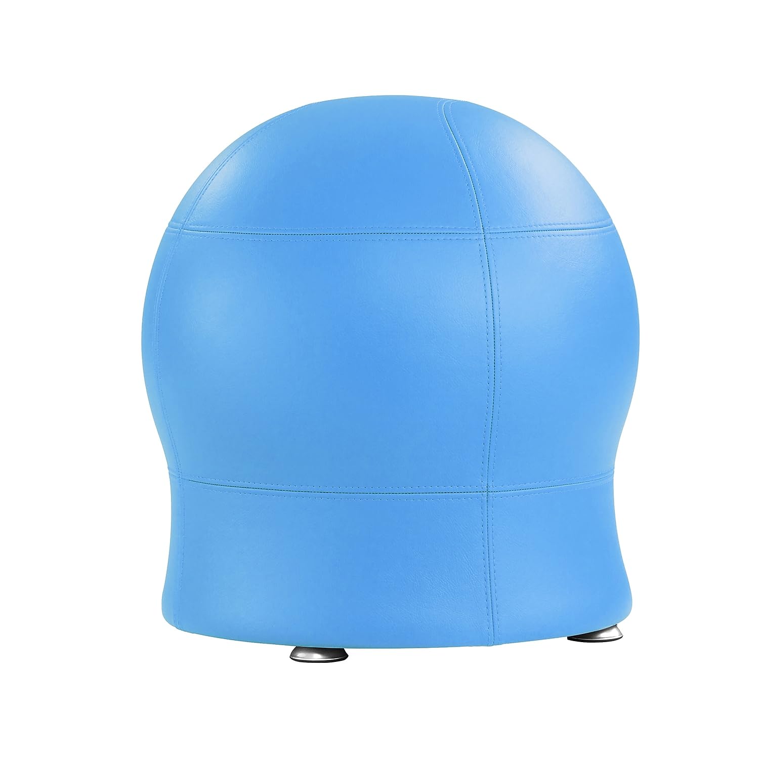 Products Zenergy Stability Exercise Ball Chair by Safco – 23" H or 20" H, Vinyl, Blue Vinyl, Model 4751BUV