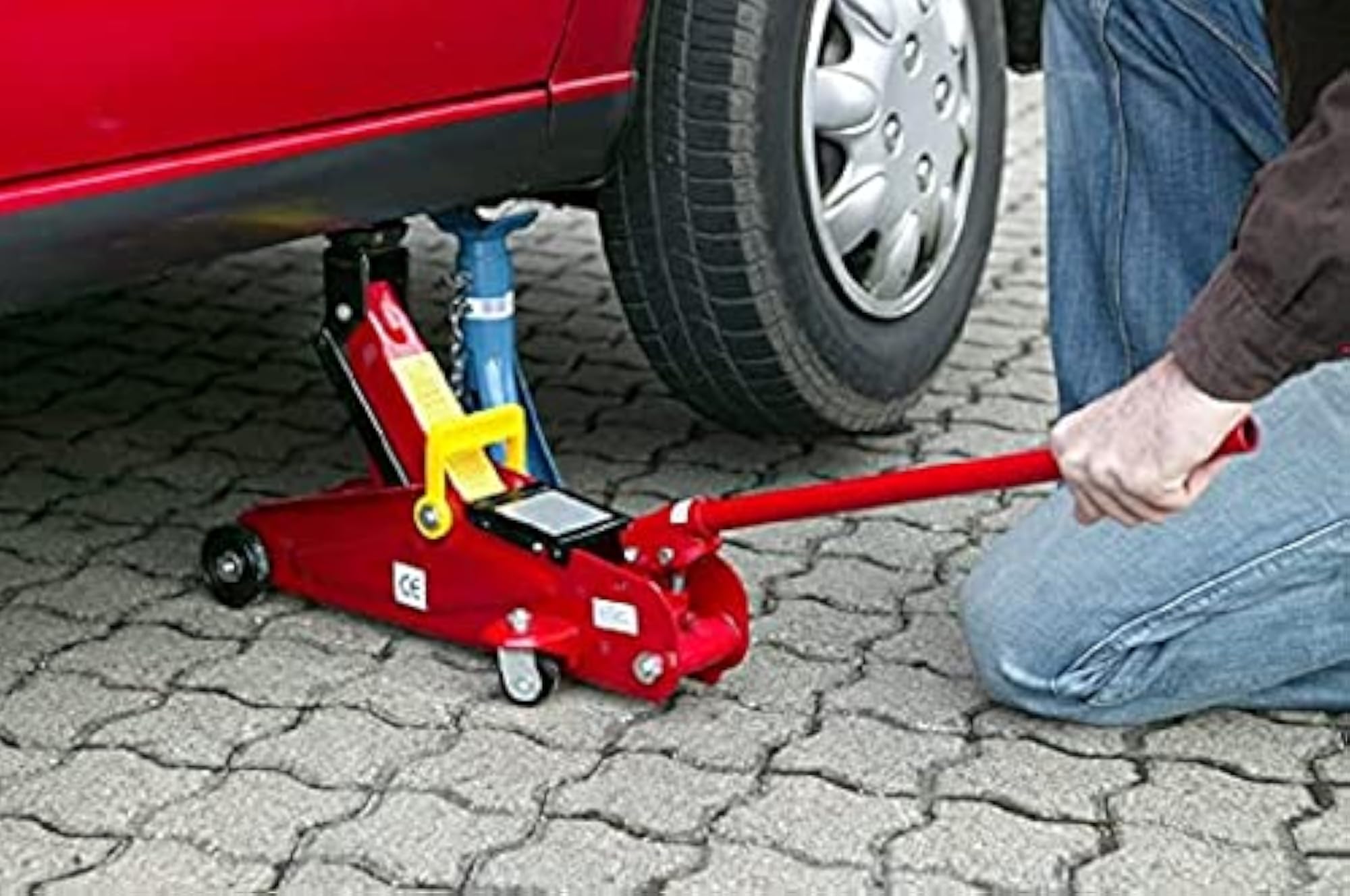 2 Ton Car Hydraulic Trolley Jack for Maruti Omni