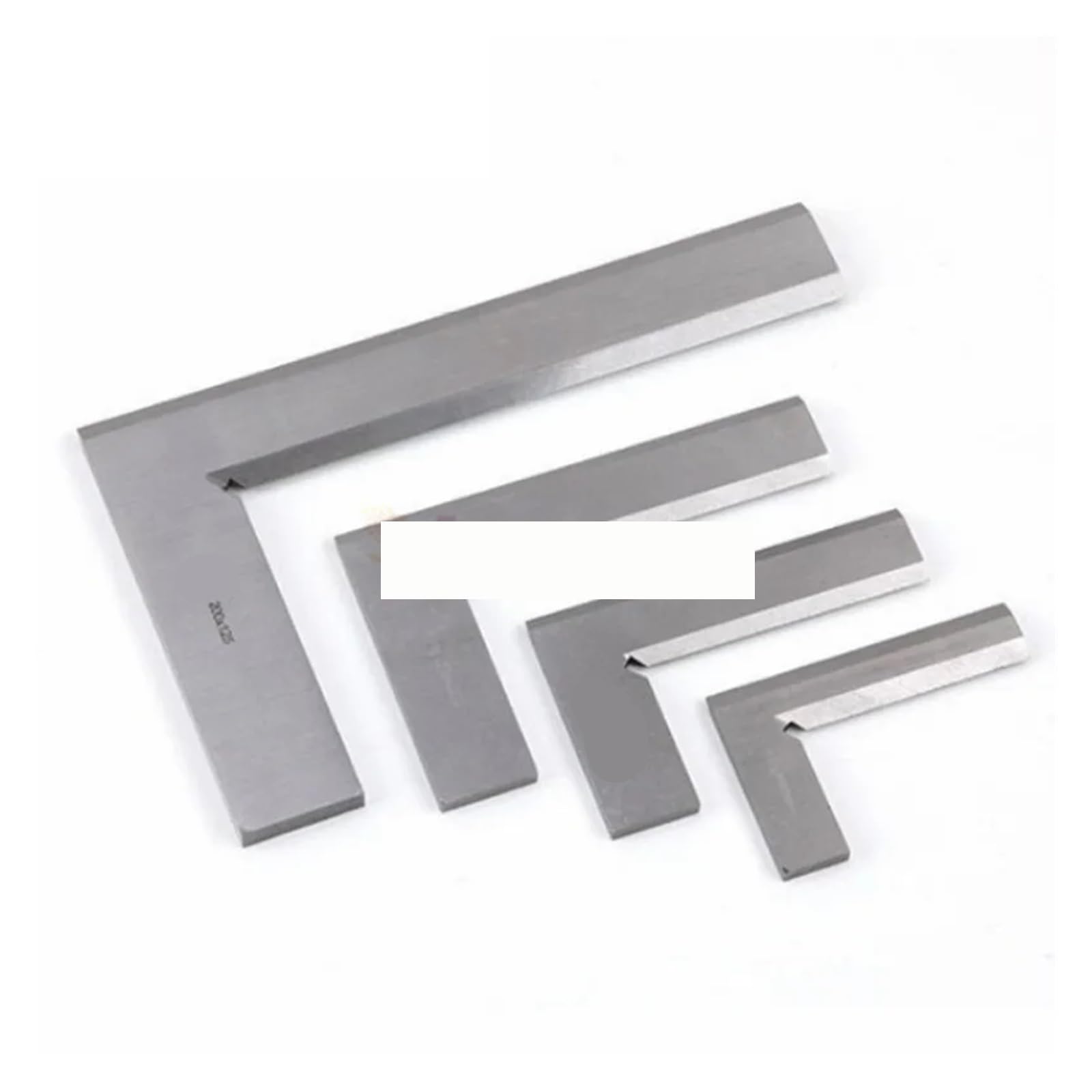 Righello con lama a squadra da 80 * 50 mm, a forma di coltello angolare, a 90 gradi, strumento misurazione a Macchinisti e metalmeccanici