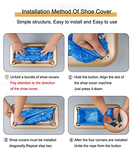 Cubrezapatos desechables con hebilla en T impermeables para evitar manchas en el suelo 5