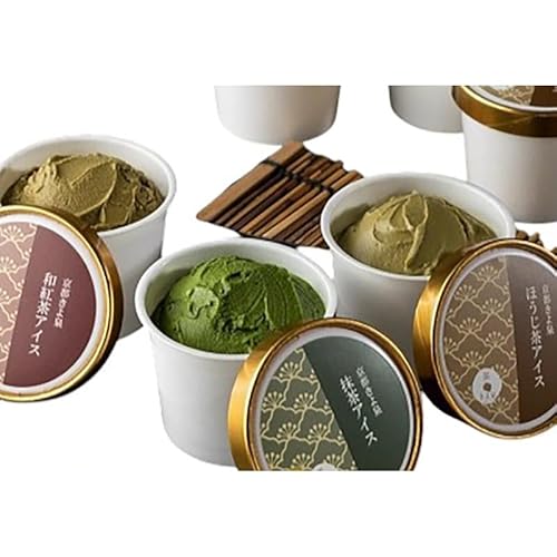 [順次発送]京都きよ泉の宇治抹茶・ほうじ茶・和紅茶アイスセット(6個入り)[アイスクリーム アイス 抹茶スイーツ スイーツ ほうじ茶 和紅茶 セット デザート 洋菓子 ギフト 詰合わせ]
