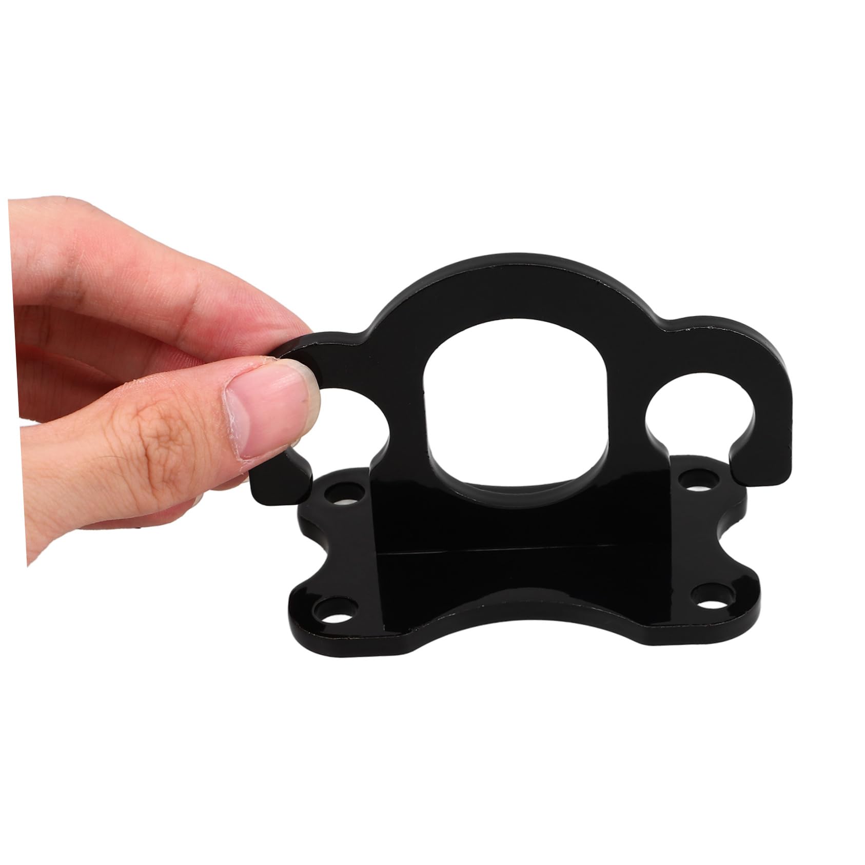 Beavorty Ganchos de Pared para Entrenamiento 3 Piezas Hierro Negro | Soporte Firme para Bandas de Resistencia, Carga Alta, Uso en Yoga Aéreo y Rutinas de Ejercicio