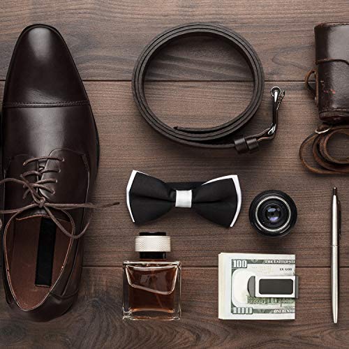 Personalized Greek Key, Carbon Fiber, Koa Wood Inlay, Two Tone Black Enamel Wide Strong Men Money Clip Card Holder Gift Father Silver Tone Stainless Steel Customizable4