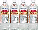 4 X Danncy Clear Pure Mexican Vanilla Extract From Mexico 33oz Each 4 Plastic Bottle Lot Sealed