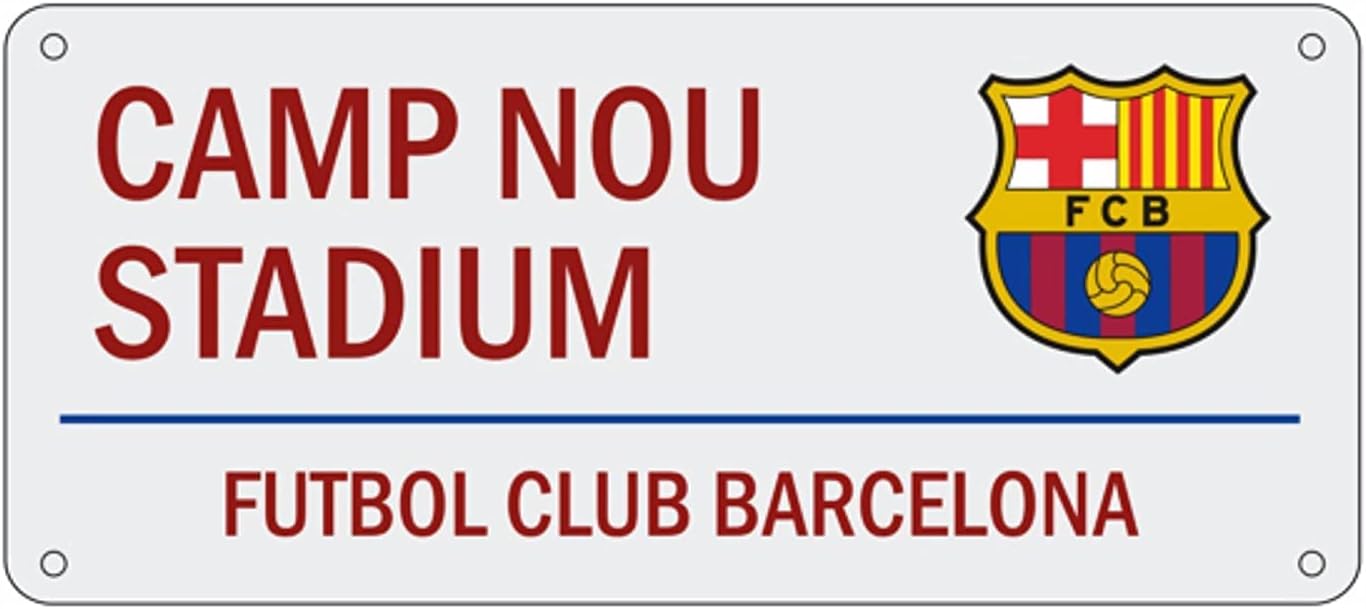 FC Barcelona Camp Nou Street Sign