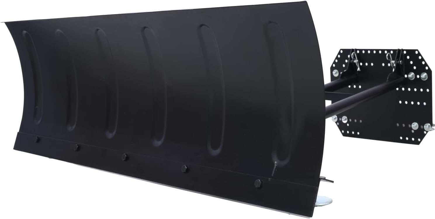 Universal ATV/UTV Snow PLOW KIT - Steel Black - Universal Compatibility - Snow Removal - Durable