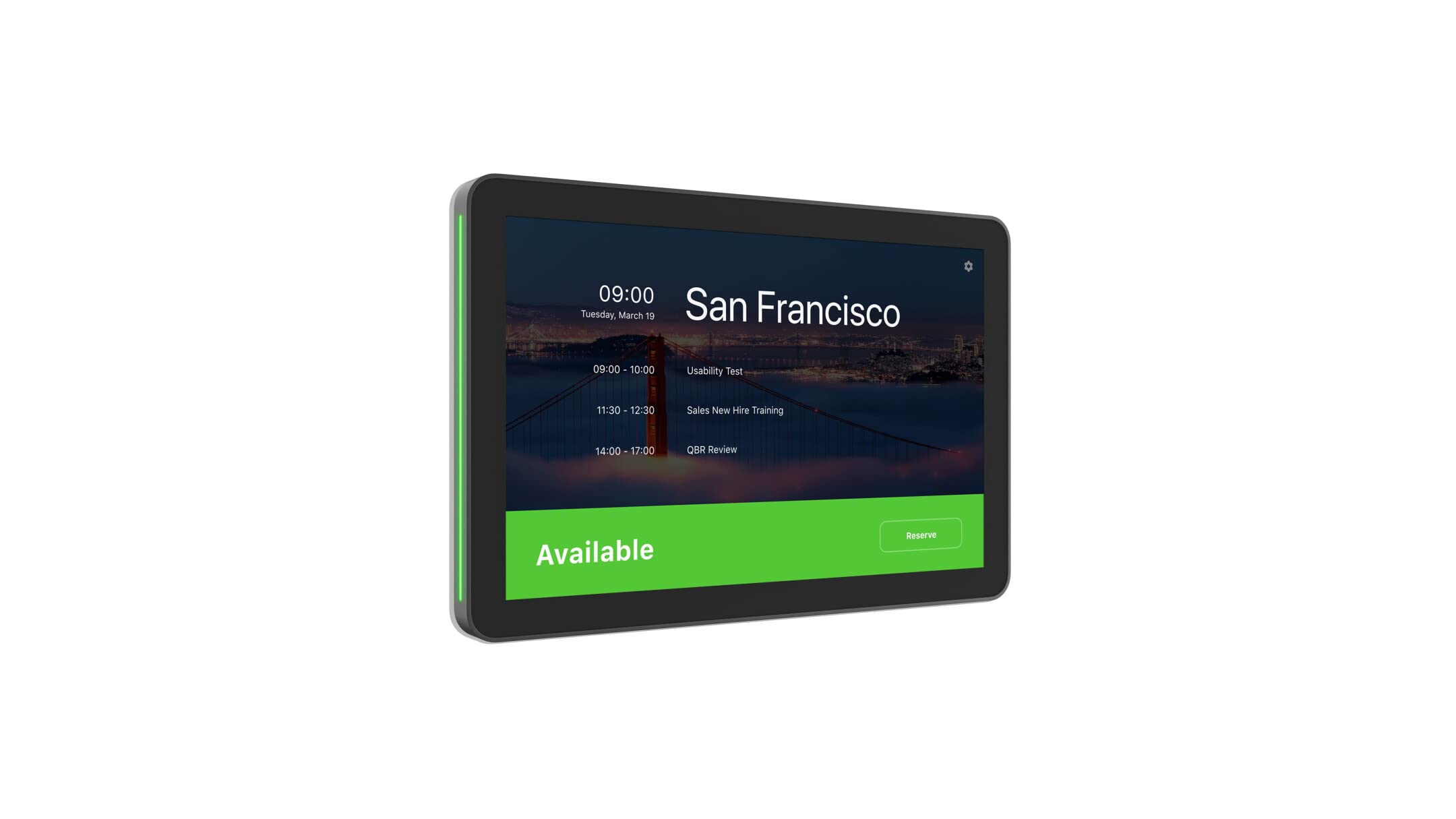 Logitech Tap Scheduler in Graphite