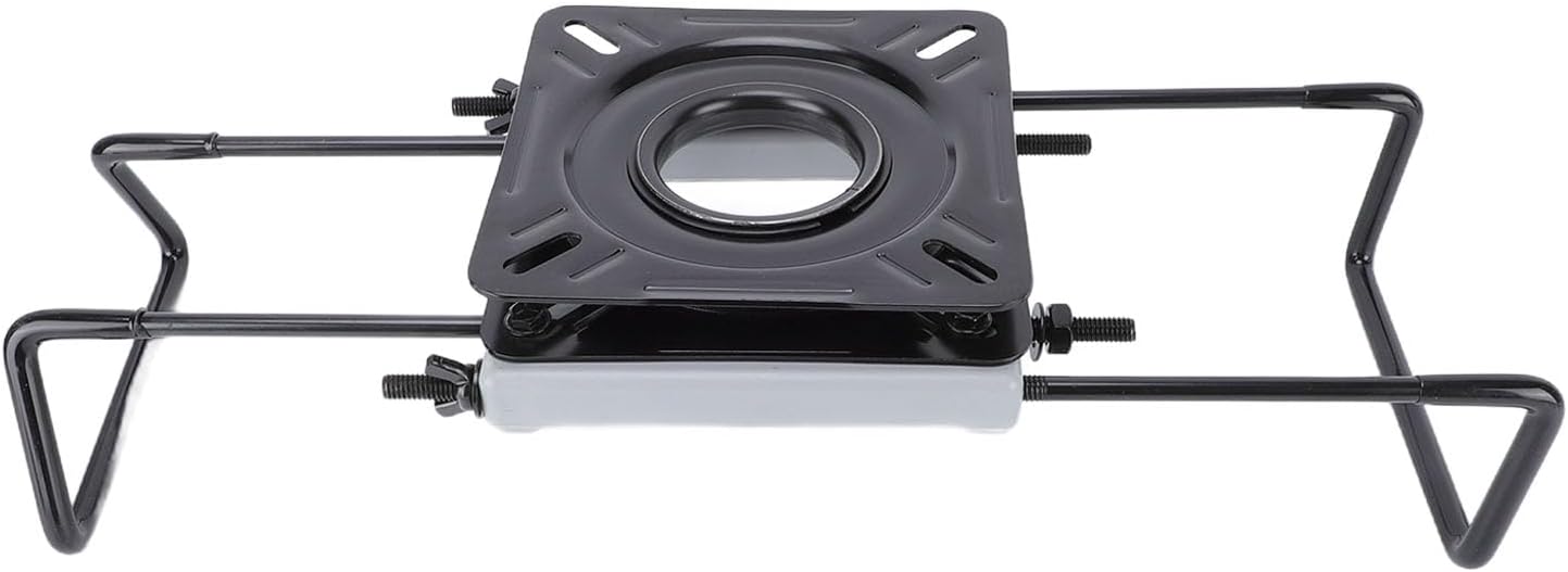 Fabater Clamp On Boat Seat Mount Base, 360 Rotation Boat Seat Swivel Base Mount for Jon Boats, Adjustable 14.8 to 21.7 Inch