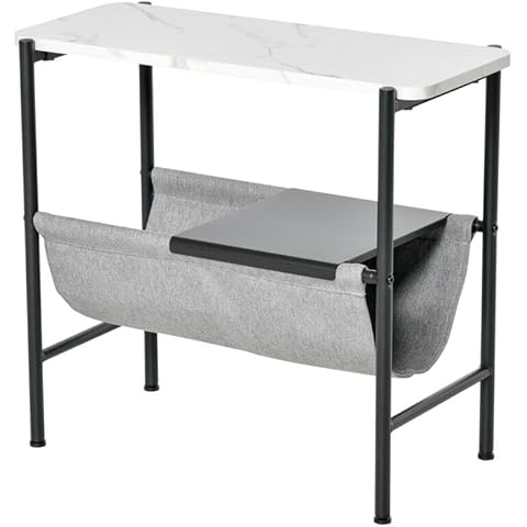 Table basse HOMCOM avec étagère Cover