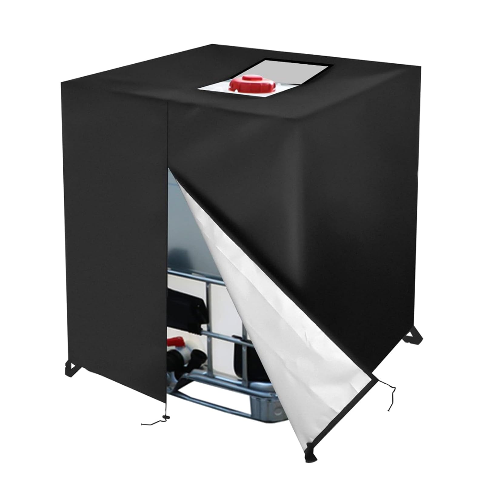 Housse de rangement 275 gallons imperméable et bâche extérieure anti-vent