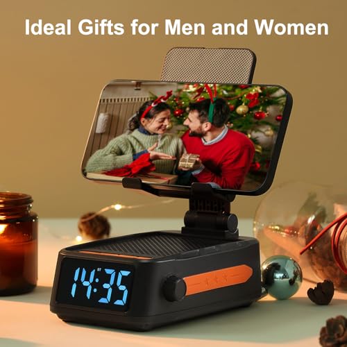 Soporte de teléfono con altavoz Bluetooth ideal para regalar a papá en su cumpleaños 6