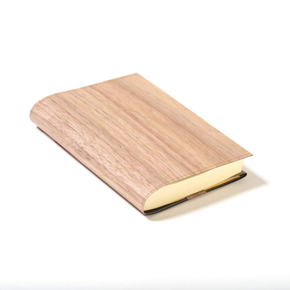 Amazon.co.jp: 森の紙 極薄 天然木 おしゃれ ブックカバー ウォ