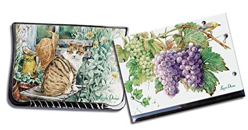 Lissom Design W61061 2 Piece Wine Country Compact Mirror Set