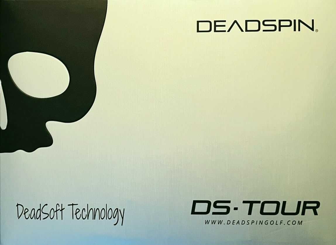 Deadspin Golf Premium Golf Balls with DeadSoft Core & Dimple Pattern Max Distance & Control